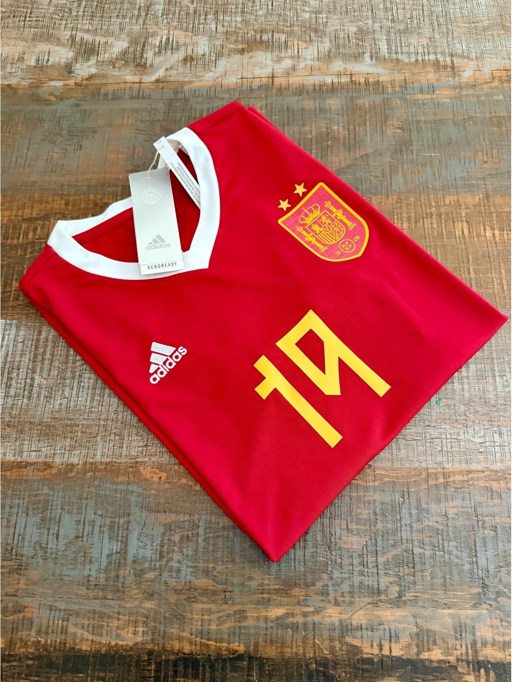 2 Starts World Champions Lamine Yamal Spain Adidas Jersey Women Large